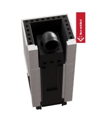 Krbová vložka REGNOR 600/400 trojstranné presklenie s čiernym ohniskom Obrázok pre Krbová vložka REGNOR 600/400 trojstranné presklenie s čiernym ohniskom