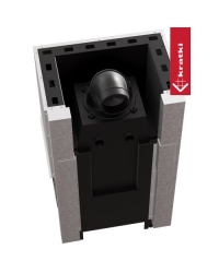 Krbová vložka REGNOR 680/280 trojstranné presklenie s čiernym ohniskom Obrázok pre Krbová vložka REGNOR 680/280 trojstranné presklenie s čiernym ohniskom