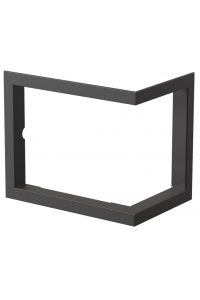 Obrázok pre Montážny rámik 90° pre krbové vložky SIMPLE M/S rohové presklenie - hĺbka 100 mm