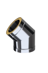 Izolované koleno ADAM DW 200mm/45° Obrázok pre Izolované koleno ADAM DW 200mm/45°