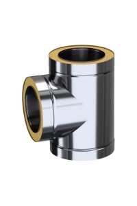 Izolovaný T-kus ADAM DW 200mm/90° Obrázok pre Izolovaný T-kus ADAM DW 200mm/90°