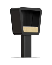 Biokrb PRISMO – voľne stojaci s dubovým čelom Obrázok pre Biokrb PRISMO – voľne stojaci s dubovým čelom