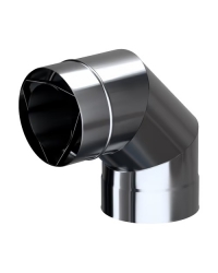 Obrázok pre Koncentrické koleno ADAM GAS 130/200mm 90°