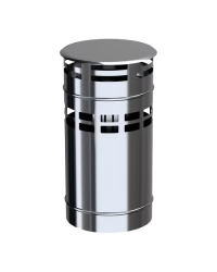 Ukončenie vývodu spalín - vertikálne ADAM GAS 100/150mm Obrázok pre Ukončenie vývodu spalín - vertikálne ADAM GAS 100/150mm