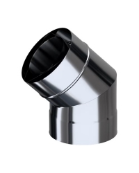 Obrázok pre Koncentrické koleno ADAM GAS 130/200mm 45°