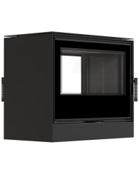 Obrázok pre Tunelové krbové kachle KARI 80 s čiernym ohniskom