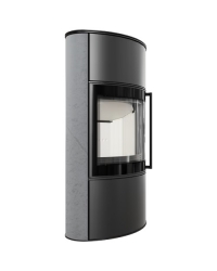 Obrázok pre Krbové kachle BJORN W povrchová úprava - GREY SATIN 