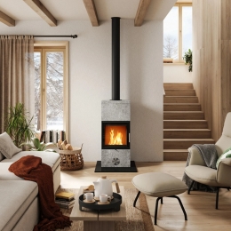 Obrázok pre Mastencová pec Qubic na drevo