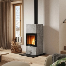 Obrázok pre Mastencová pec Qubic na drevo