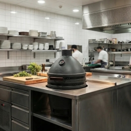 Obrázok pre Keramický Kamado gril QUATRO large 21