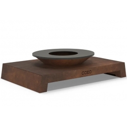 Obrázok pre Dizajnové záhradné ohnisko a gril COZY Ø82cm - CORTEN
