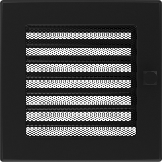 Obrázok pre Mriežka 17x17 čierna s klapkou