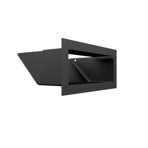 Obrázok pre Mriežka LUFT 90×200 čierna 45S