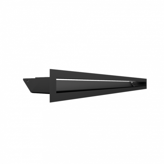 Obrázok pre Mriežka LUFT 60×800 čierna 45S SF - plytká