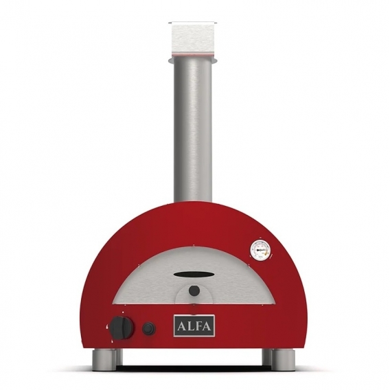 Obrázok pre Pizza pec PORTABLE na plyn - antique red