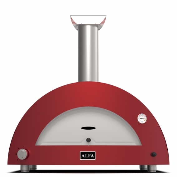 Obrázok pre Pizza pec MODERNO 3 hybrid - antique red