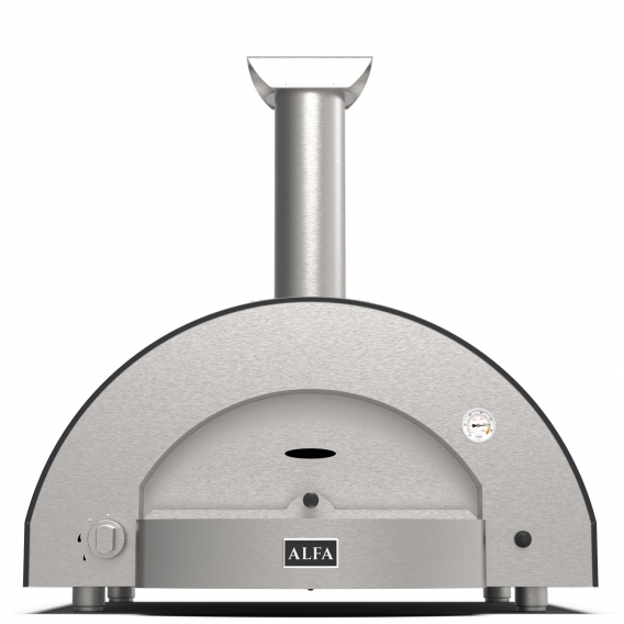 Obrázok pre Pizza pec CLASSICO 4 na plyn i drevo - ardesia grey