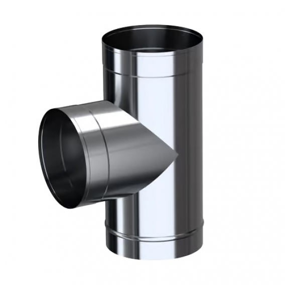 Obrázok pre Jednoplášťový T-kus ADAM EW 90° 200mm