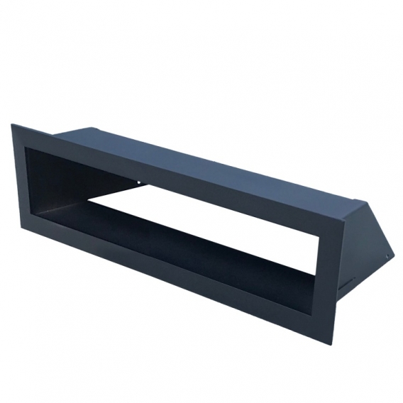 Obrázok pre Mriežka LUFT 90×200 matná čierna - hĺbka 127mm