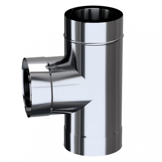 Obrázok pre Koncentrický T-kus s kolenom ADAM GAS 100/150mm