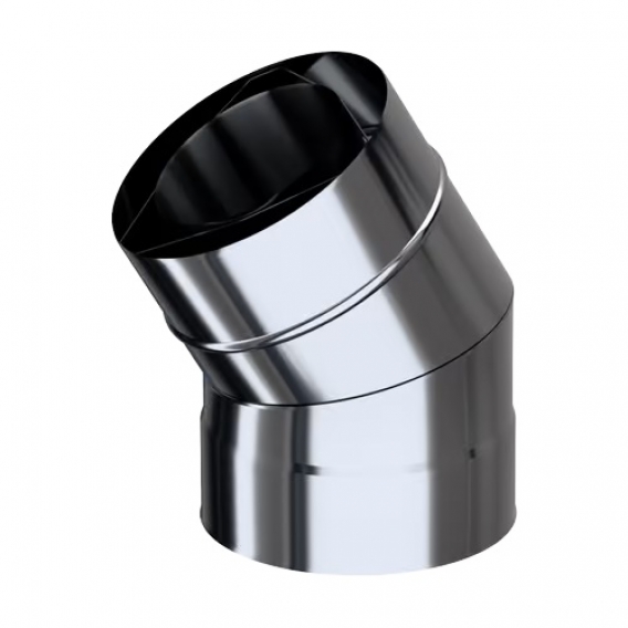 Obrázok pre Koncentrické koleno ADAM GAS 100/150mm 30°