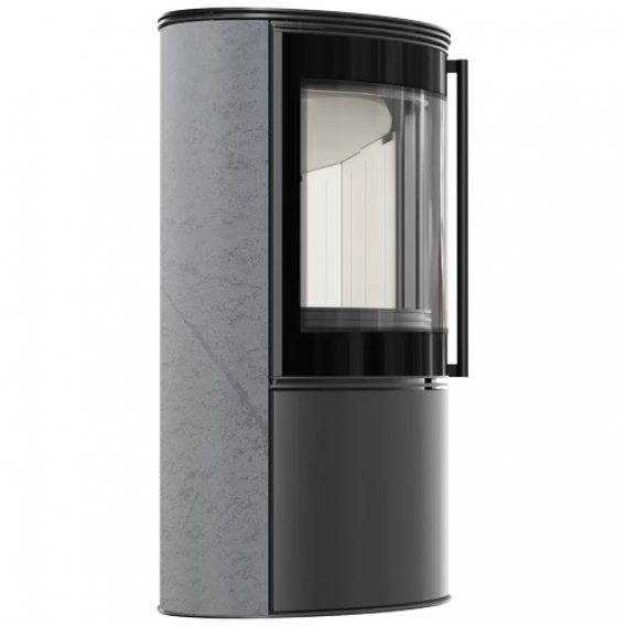 Obrázok pre Krbové kachle BJORN povrchová úprava - GRAY SATIN