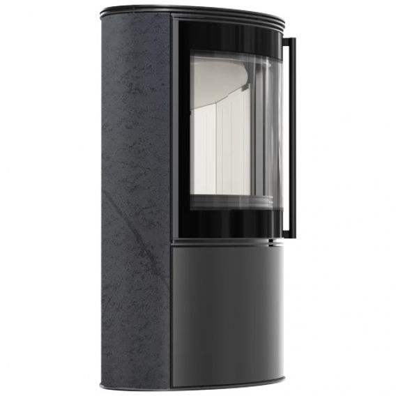 Obrázok pre Krbové kachle BJORN povrchová úprava - GRAFITE SATIN