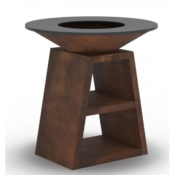 Obrázok pre Grilovacie ohnisko TRIO Ø98cm - CORTEN - 100 cm