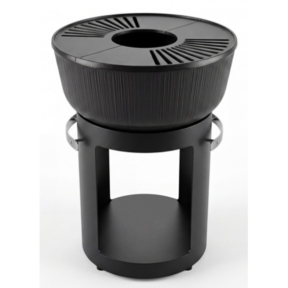 Obrázok pre Kompletné záhradné ohnisko FIRE PIT Ø60 s vysokým podstavcom