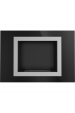 Obrázok pre Závesný biokrb Oscar čierny sklenený 900x630mm