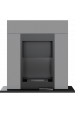 Obrázok pre Voľne stojaci biokrb WHISKEY sivý 750x730mm