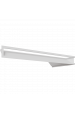 Obrázok pre Rohová mriežka LUFT 800x400x90 ľavá biela 45S SF - plytká