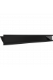 Obrázok pre Rohová mriežka LUFT 800x400x90 ľavá čierna 45S SF - plytká