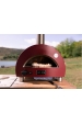 Obrázok pre Pizza pec PORTABLE na plyn - antique red