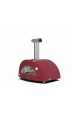 Obrázok pre Pizza pec MODERNO 2 hybrid - antique red