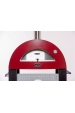 Obrázok pre Pizza pec MODERNO 3 na drevo - antique red