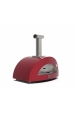 Obrázok pre Pizza pec MODERNO 3 na drevo - antique red