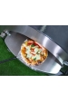 Obrázok pre Pizza pec CLASSICO 4 na plyn i drevo - ardesia grey