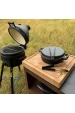 Obrázok pre Keramický Kamado gril QUATRO Medium 16