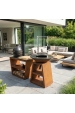 Obrázok pre Grilovacie ohnisko TRIO Ø82cm - CORTEN