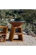 Obrázok pre Grilovacie ohnisko TRIO Ø98cm - CORTEN - 110 cm